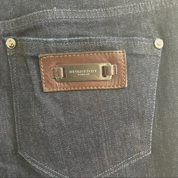 Burberry Women's Skinny Jeans - Dark Blue - Picture 8 of 15